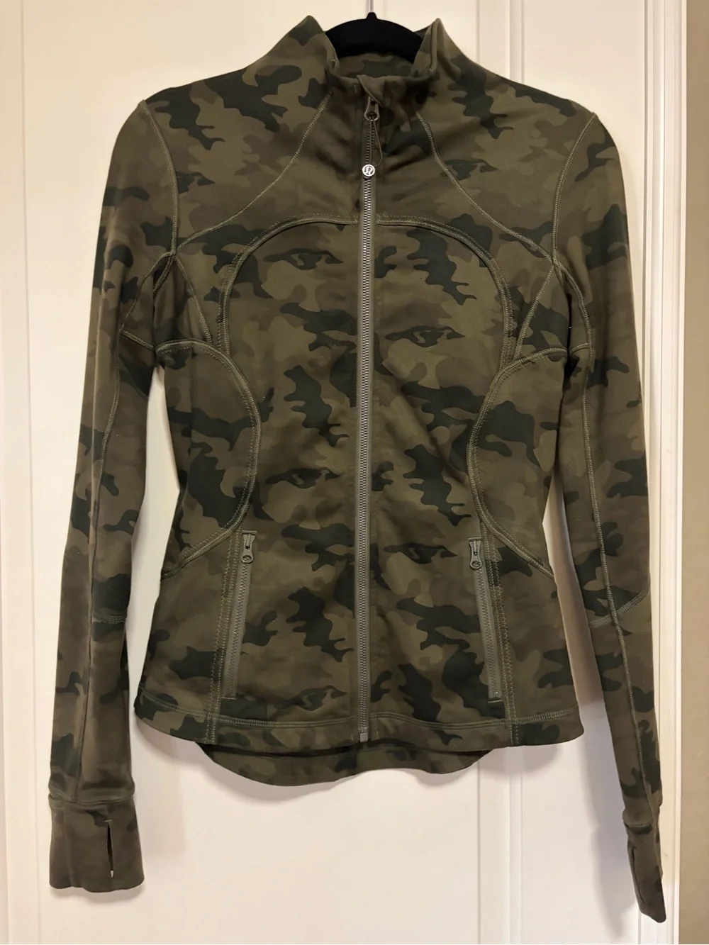 🍋lululemon Nulu Align Define 🍋Camouflage Full Activewear Zip Jacket🍋